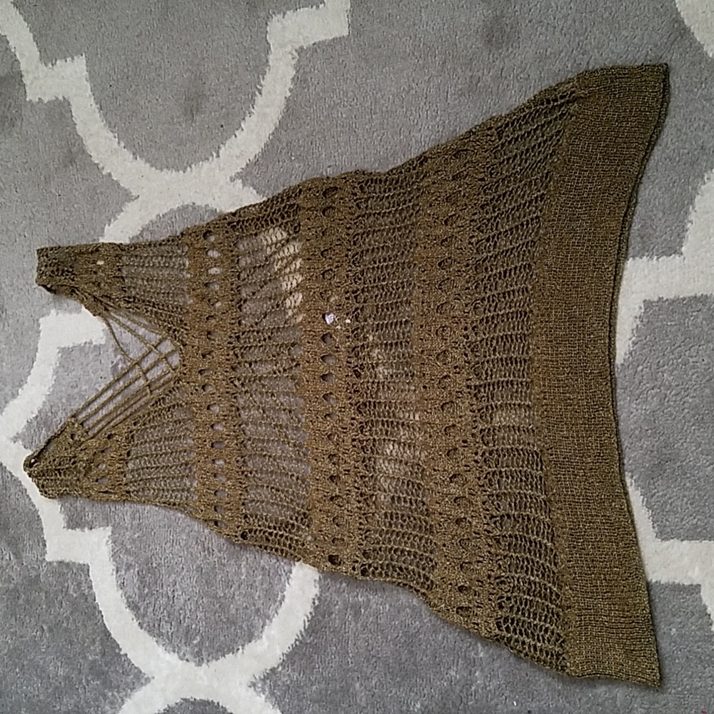 Jennifer Lopez brand crochet tank, size XL
